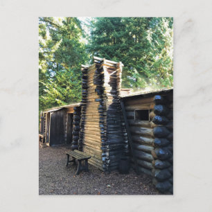Fort Clatsop, Astoria, Oregon Postcard