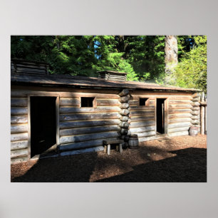 Fort Clatsop, Astoria, Oregon Poster