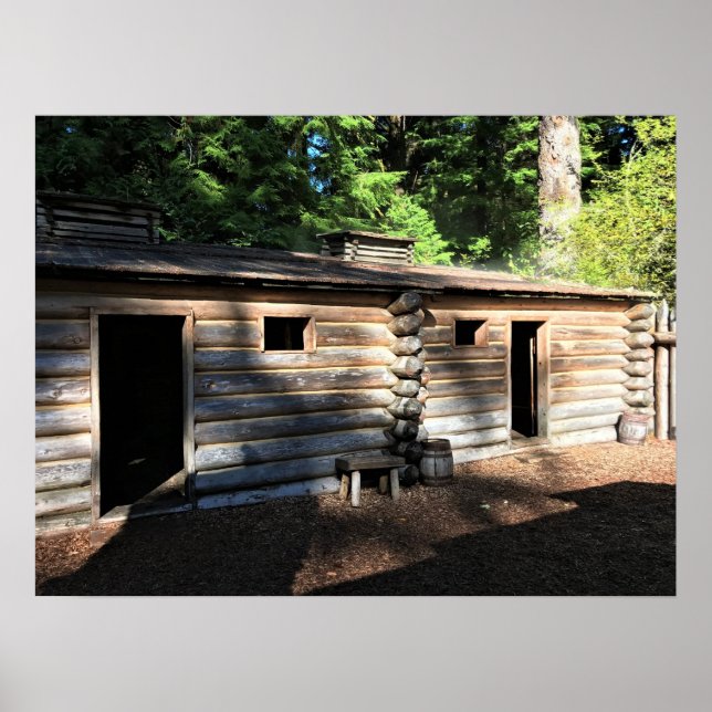 Fort Clatsop, Astoria, Oregon Poster (Front)