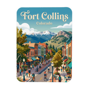 Fort Collins Colorado Magnet