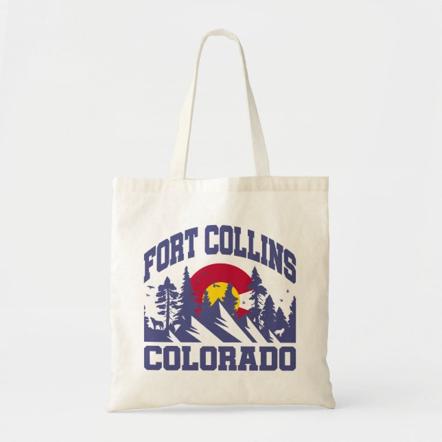 Fort Collins,Colorado Tote Bag (Front)