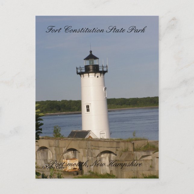Fort Constitution New Hampshire Postcard (Front)