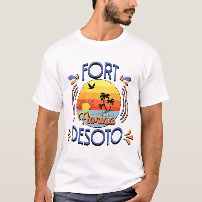 Fort De Soto, Florida T-Shirt (Front)