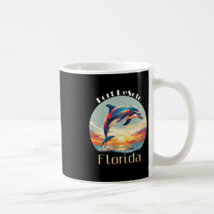 Fort Desoto Florida Summer Vacation Beach Dolphin Coffee Mug