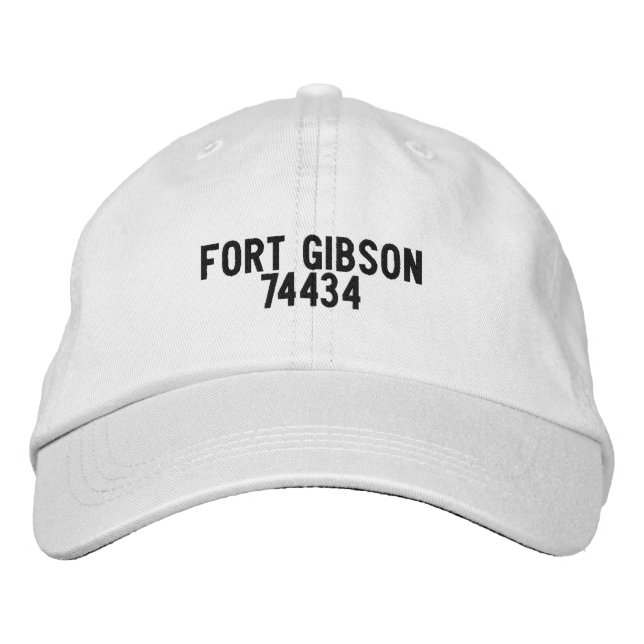 Fort Gibson Oklahoma Hat (Front)