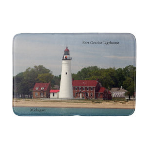 Fort Gratiot Lighthouse bathmat