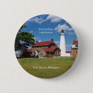 Fort Gratiot Lighthouse button