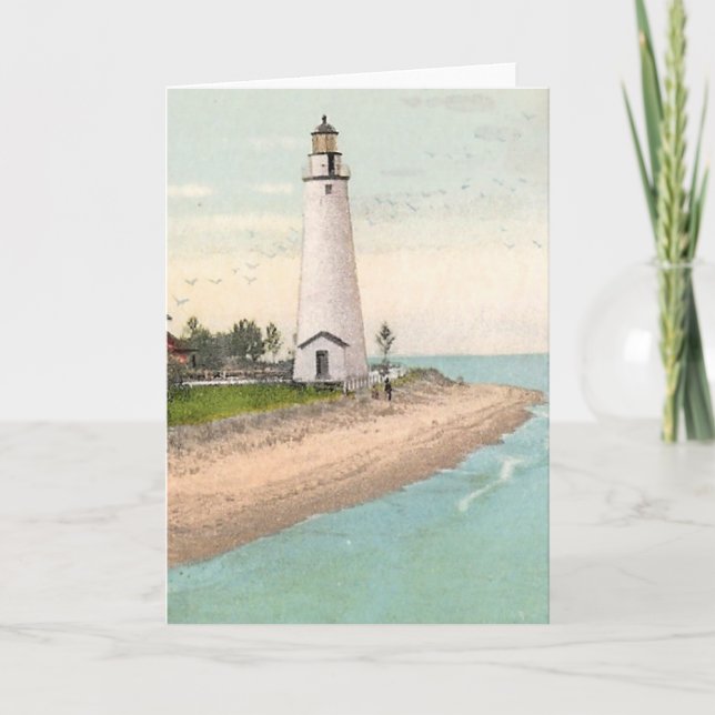 Fort Gratiot Lighthouse Card (Front)