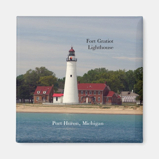Fort Gratiot Lighthouse magnet (Front)