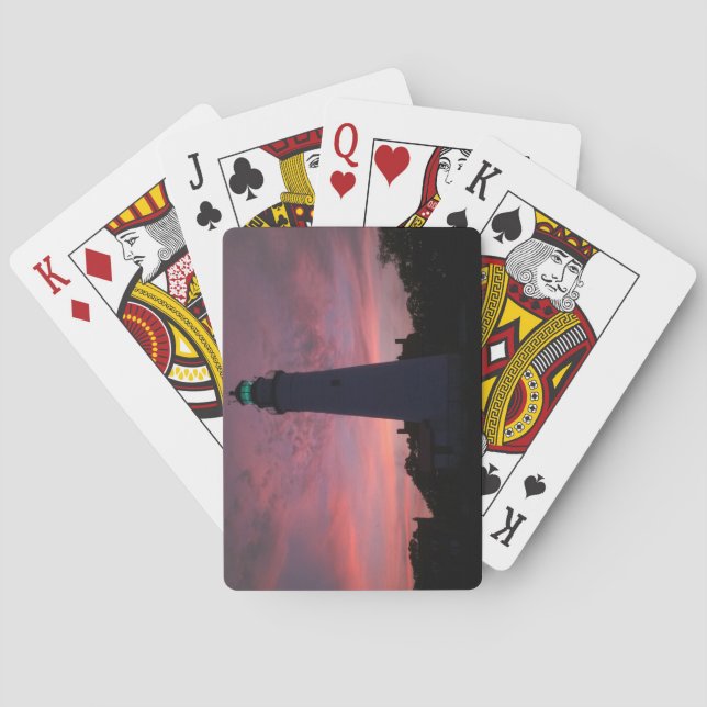 Fort Gratiot Lighthouse Playing Cards (Back)