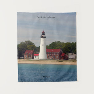 Fort Gratiot Lighthouse tapestry