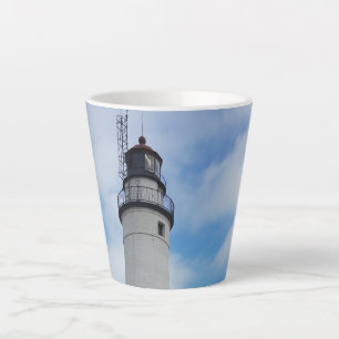 Fort Gratiot Michigan Lighthouse Latte Mug
