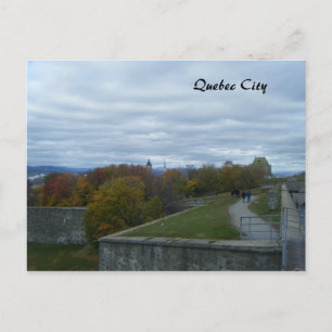 Fort Grounds-Old Quebec City Postcard