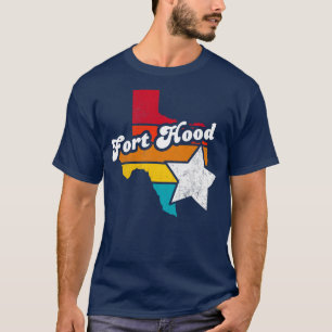 Fort Hood Texas Vintage Distressed Souvenir 2 T-Shirt