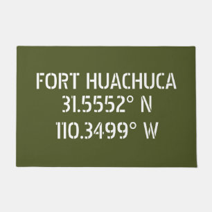 Fort Huachuca Latitude Longitude Doormat