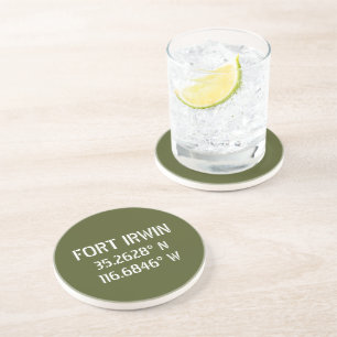 Fort Irwin Latitude Longitude Coaster