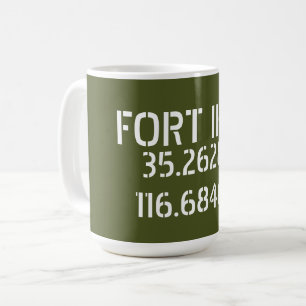 Fort Irwin Latitude Longitude   Coffee Mug