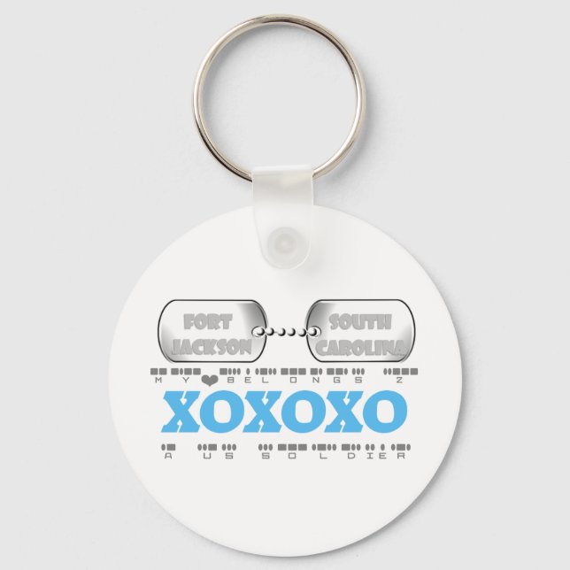 Fort Jackson Key Ring (Front)