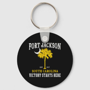 Fort Jackson South Carolina SC Victory Starts Here Key Ring