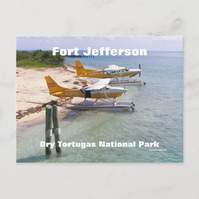 Fort Jefferson, Dry Tortugas National Park Postcard (Front)
