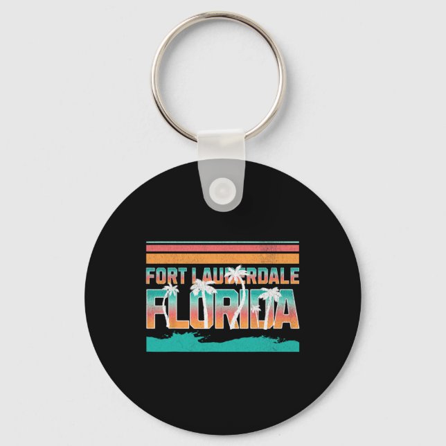 Fort Lauderdale _3  Key Ring (Front)