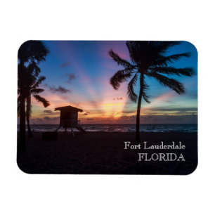 Fort Lauderdale 3" x 4" Flexible Photo Magnet