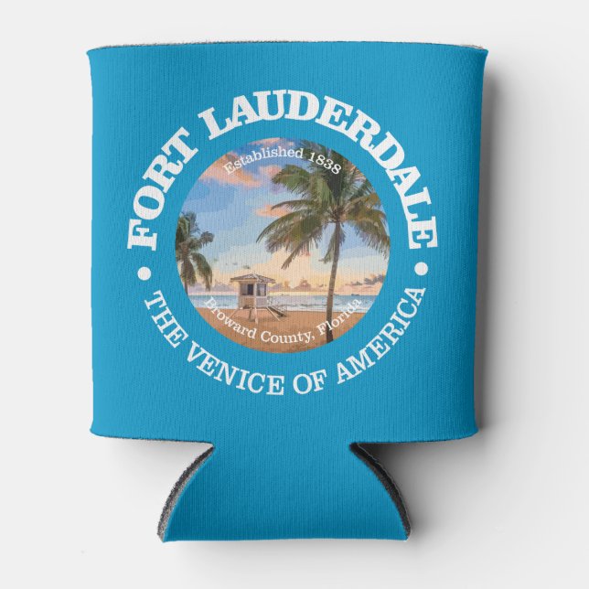 Fort Lauderdale (C) Can Cooler (Front)