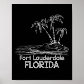 Fort Lauderdale Family Vacation Cruise Shirt Flori Poster