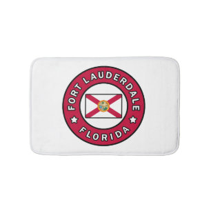 Fort Lauderdale Florida Bath Mat