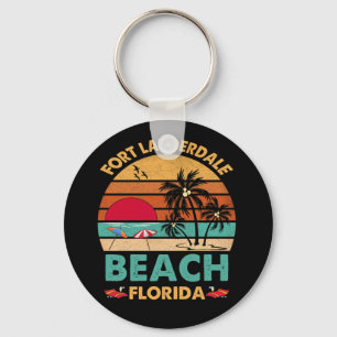 Fort Lauderdale Florida Beach FL Novelty Key Ring