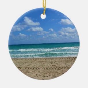 Fort Lauderdale, Florida Ceramic Ornament