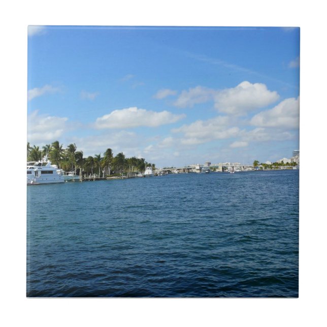 Fort Lauderdale, Florida Ceramic Tile (Front)