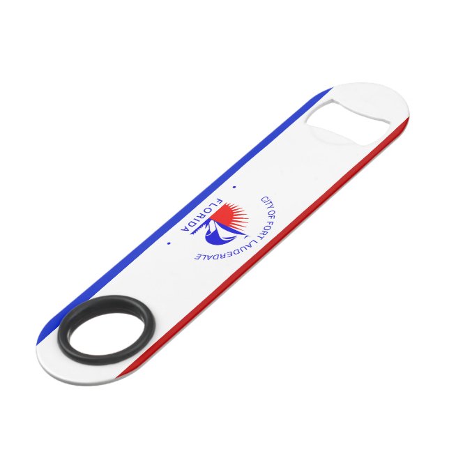 Fort Lauderdale (Florida) City flag (Front Angled)