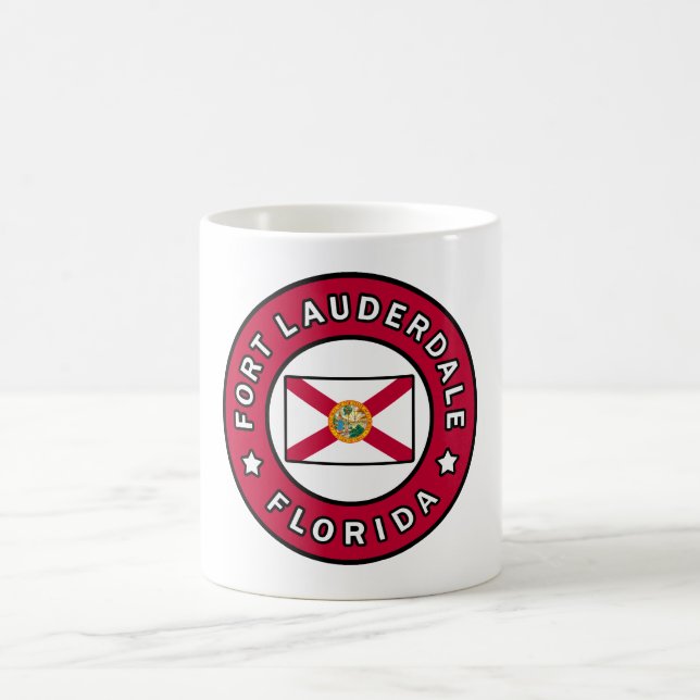 Fort Lauderdale Florida Coffee Mug (Center)