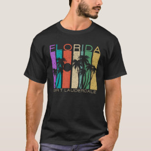 Fort Lauderdale Florida Ft Lauderdale Souvenir Gif T-Shirt