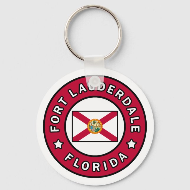 Fort Lauderdale Florida Key Ring (Front)