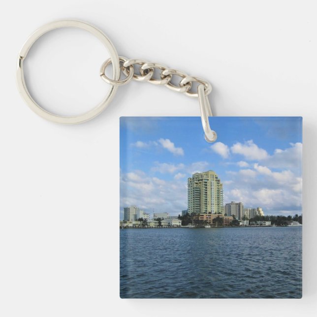 Fort Lauderdale, Florida Key Ring (Front)