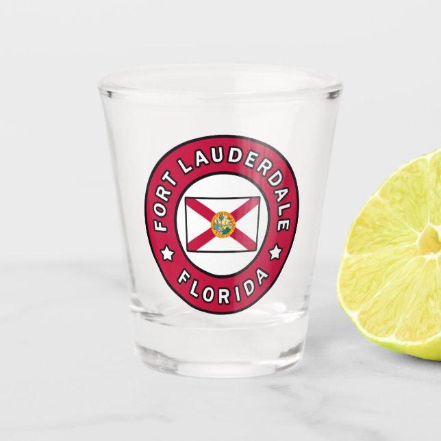 Fort Lauderdale Florida Shot Glass (Front)