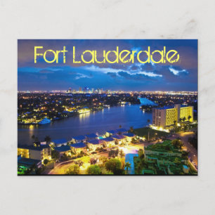 Fort Lauderdale, Florida, U.S.A. Postcard