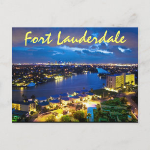 Fort Lauderdale, Florida, U.S.A. Postcard