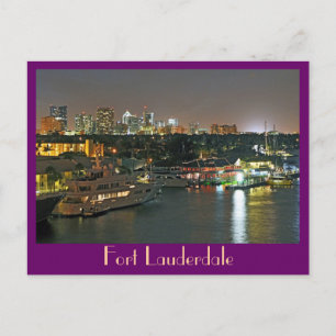 Fort Lauderdale, The Venice of the Americas Postcard