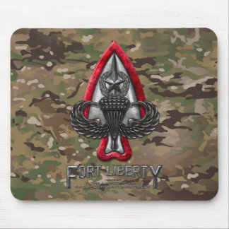 Fort Liberty Camo Mousepad