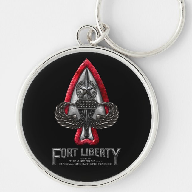 Fort Liberty Key Ring (Front)