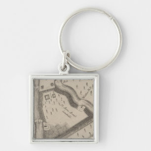 Fort Manchester Tennessee Key Ring