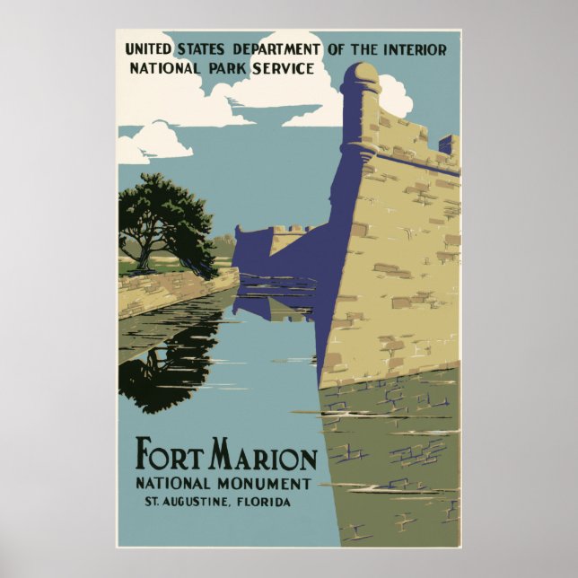 Fort Marion Florida Poster (Front)