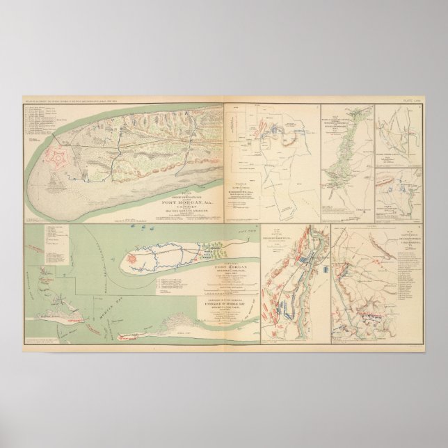 Fort Morgan, Ala Poster (Front)