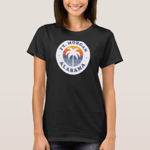 Fort Morgan Beach Alabama Al Gulf Coast Souvenir V T-Shirt