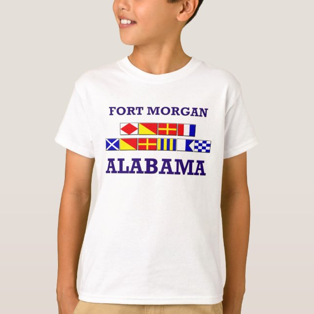 Fort Morgan Flag Shirt (Front)