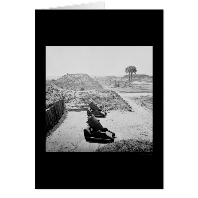 Fort Moultrie Interior near Chaleston, SC 1865 (Front)