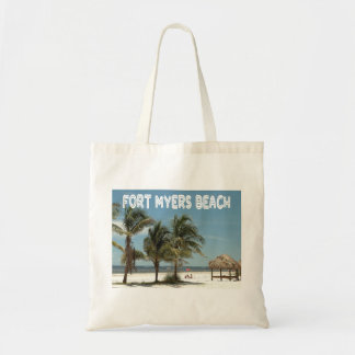 Fort Myers Beach Florida Beach Scene Tote Bag